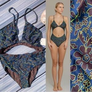 ACACIA - Amari Full Piece Cut Out Swimsuit in Oni - M